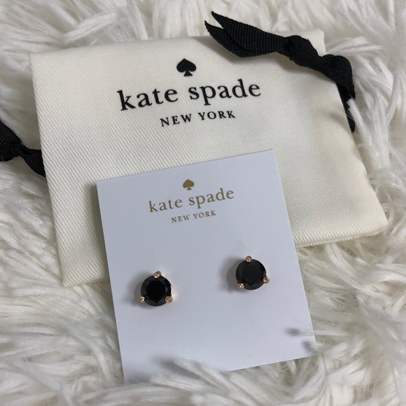 kate spade Jewelry - Kate Spade Black Stone Studs kate spade Jewelry - Kate Spade Black Stone Studs